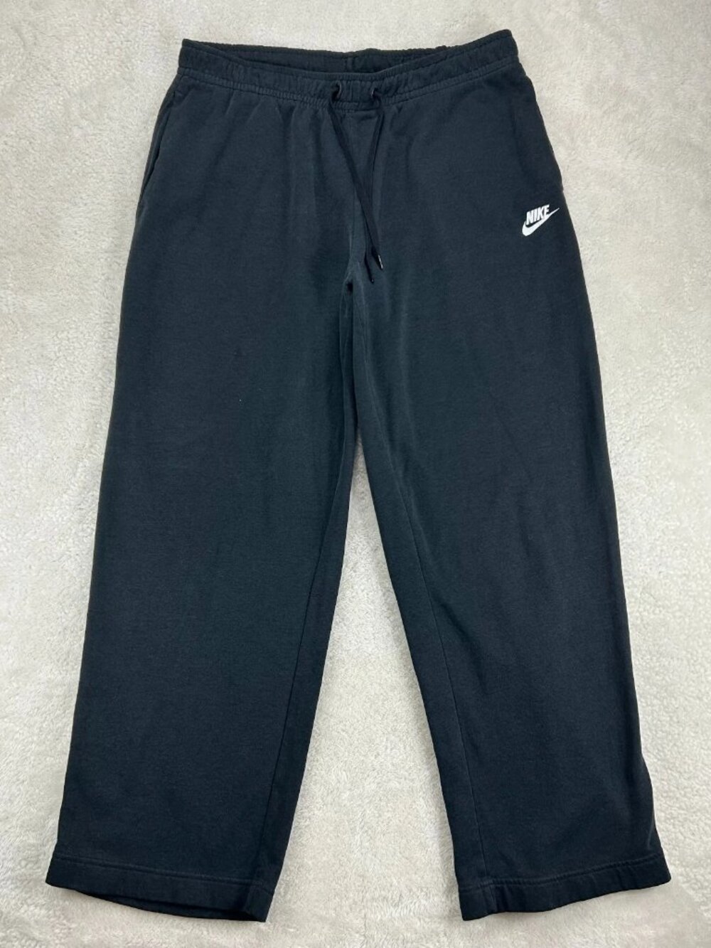 Nike Jogger Pants Mens M Heather Gray Therma Fit Fleece Activewear Drawstring‎